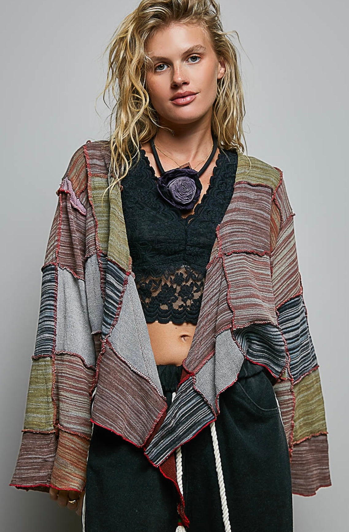 Mollys Patchwork Cardi