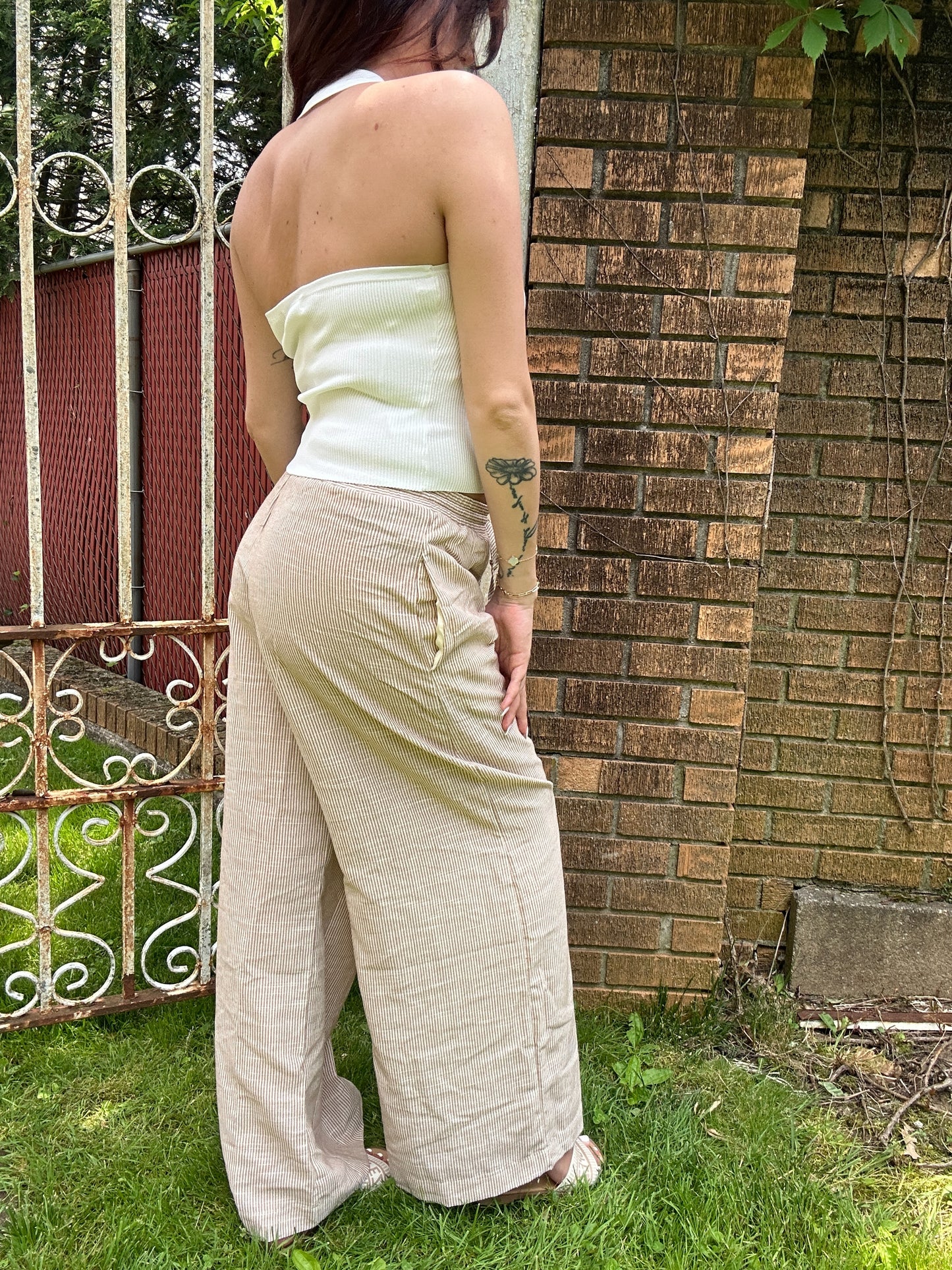 Your Favorite Linen Striped Pants