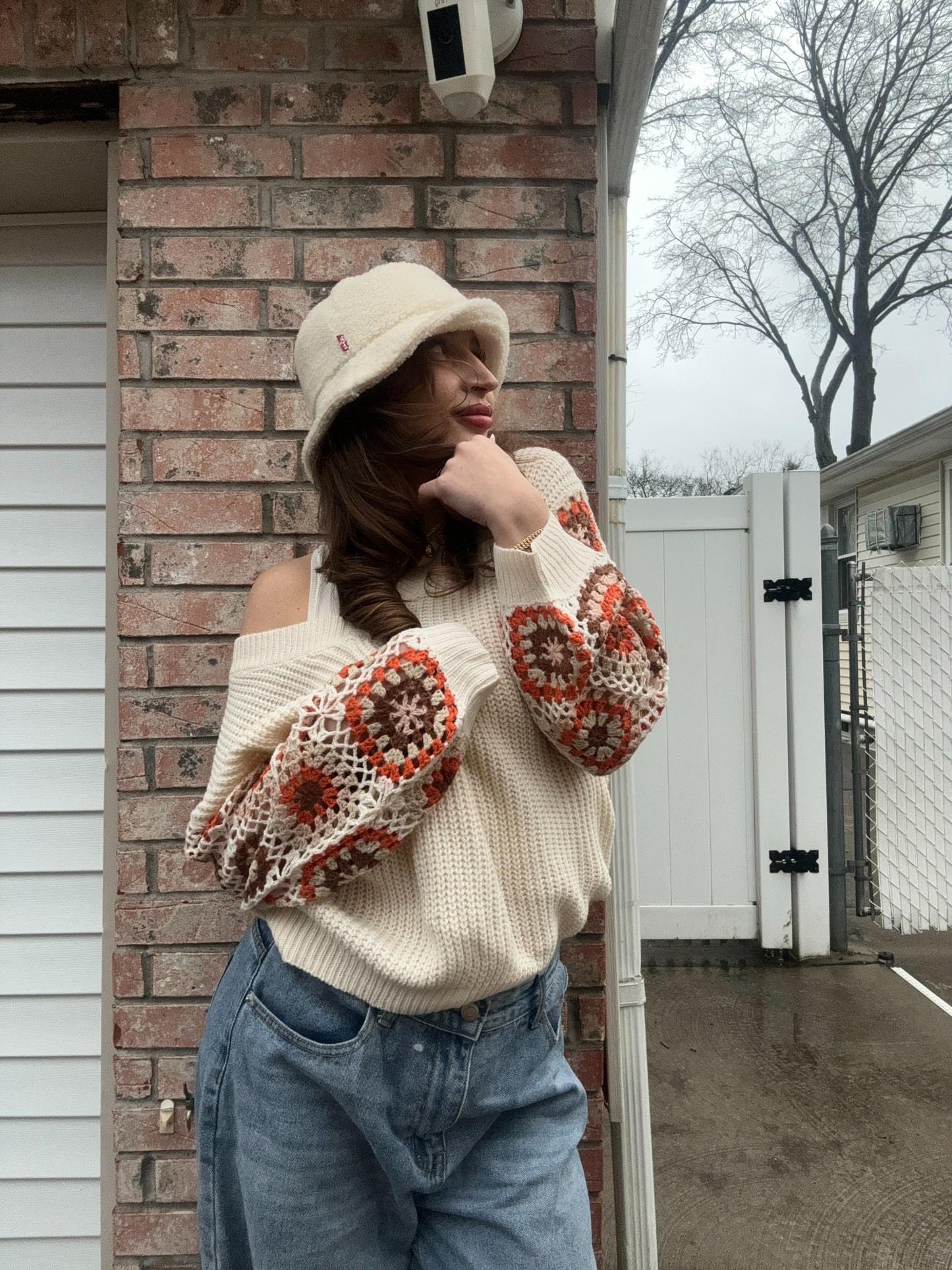 Granny Sleeves Sweater