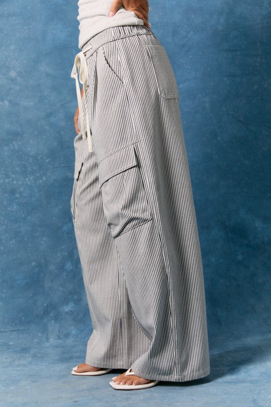 Calm Current Stripe Pants