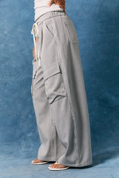 Calm Current Stripe Pants