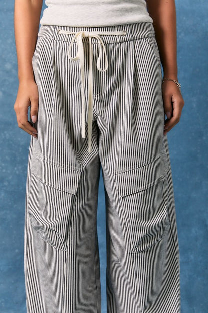 Calm Current Stripe Pants