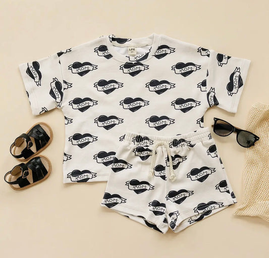 Vintage Mom Tattoo Set