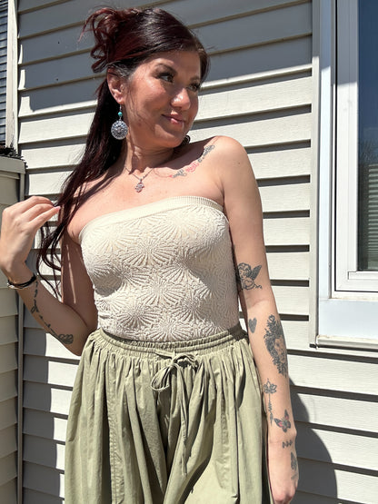 Textured Tube Top (Oak)