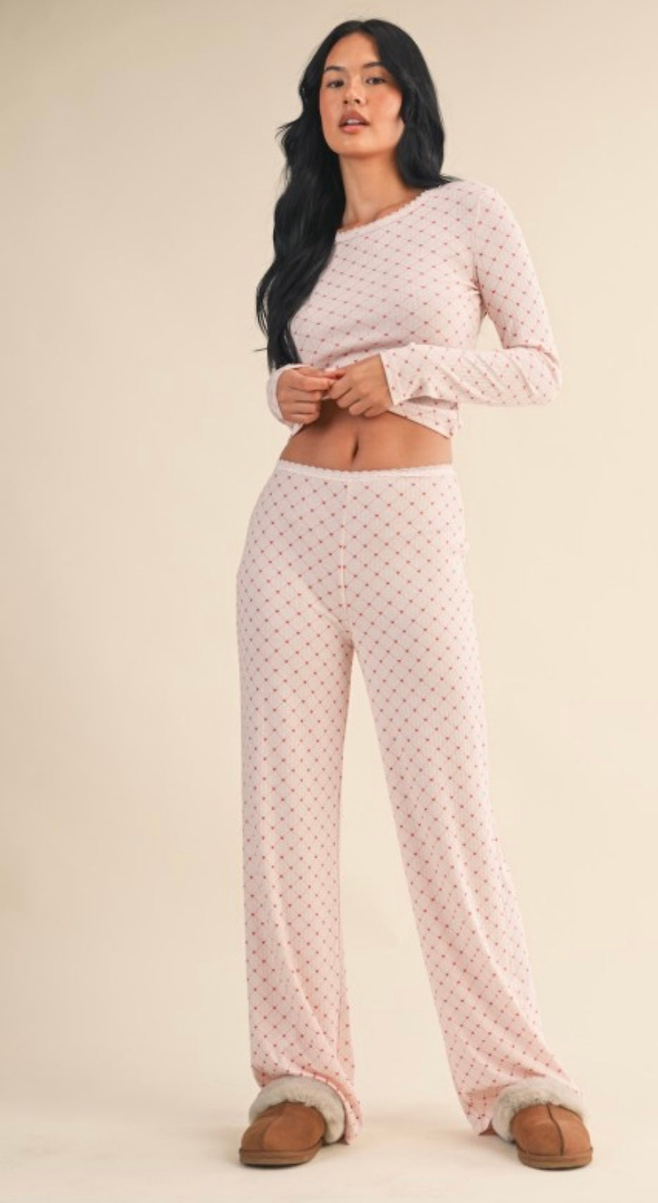 Queen of Hearts PJ Set