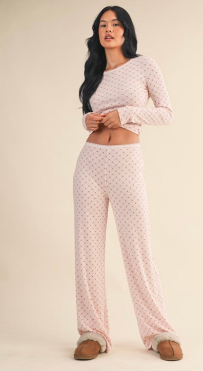 Queen of Hearts PJ Set