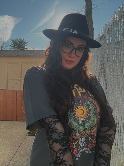 Sheer Lace Top