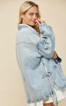 Load image into Gallery viewer, Boho Oversized Denim Jacket