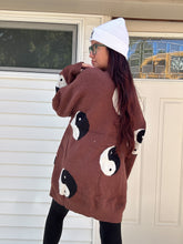 Load image into Gallery viewer, Yin Yang Oversized Cardi