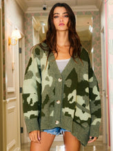 Load image into Gallery viewer, Anna&#39;s Army Cardigan