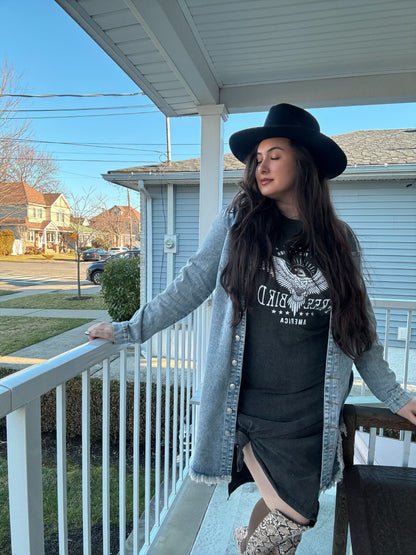 Cassandras Denim Shirt Dress