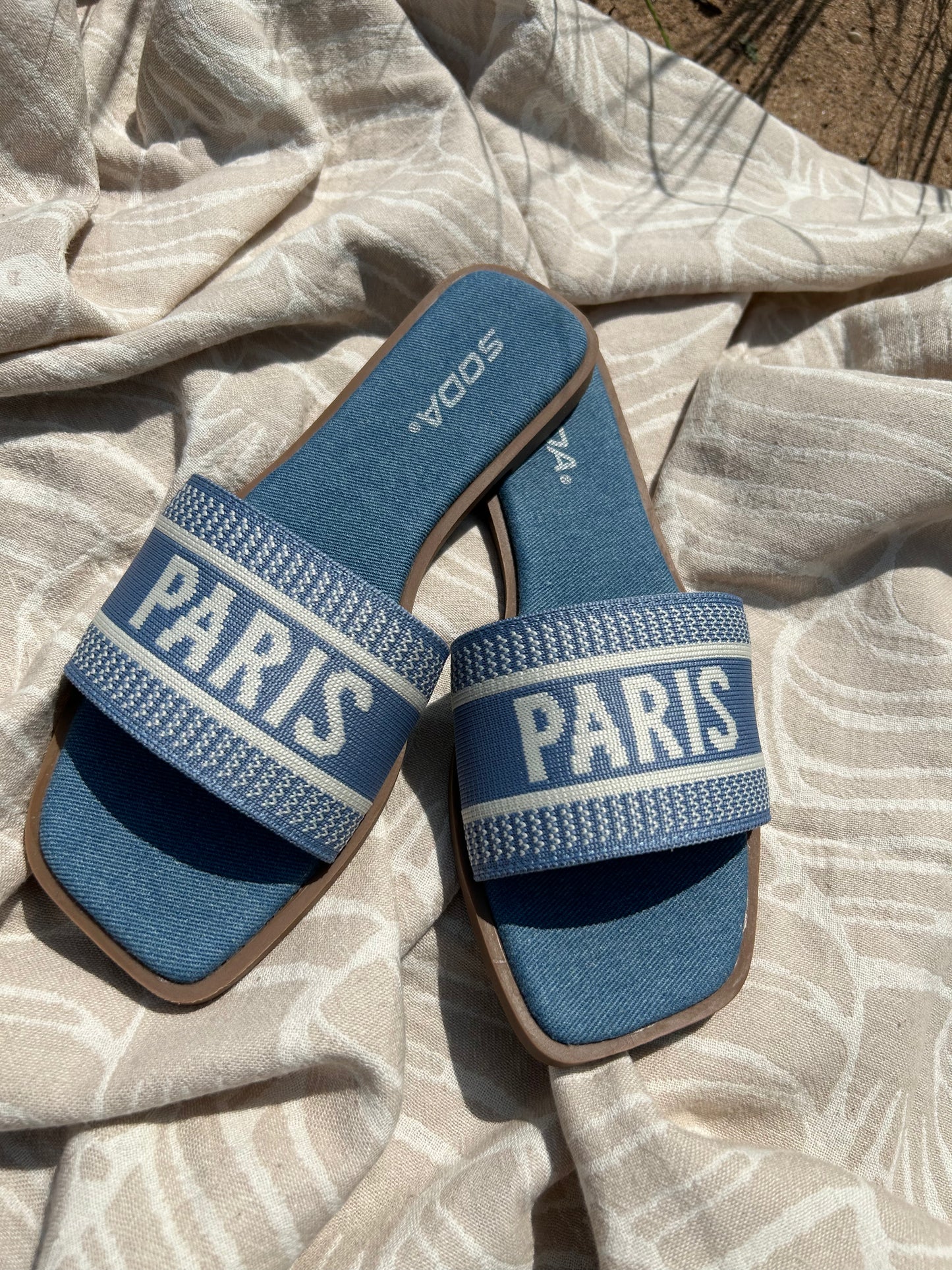 Powder Blue Paris Slide