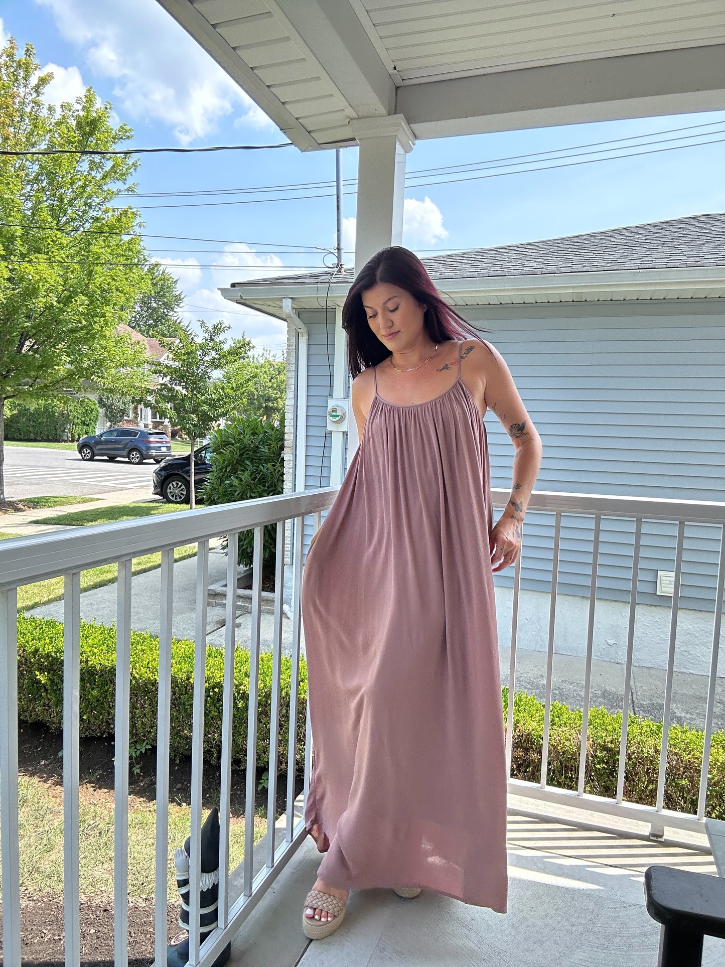 Saving Grace Pleated Dress