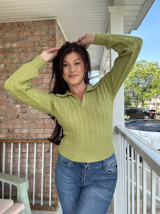 So Studious Knit Top