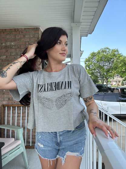 Wanderlust Waffle Tee