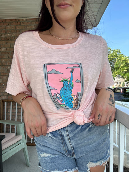 In Pizza We Trust Tee