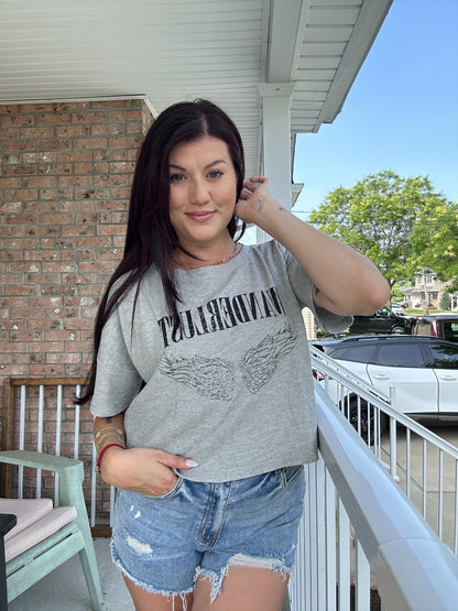 Wanderlust Waffle Tee