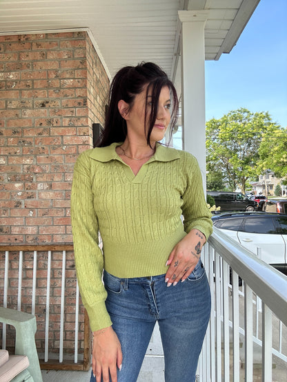 So Studious Knit Top