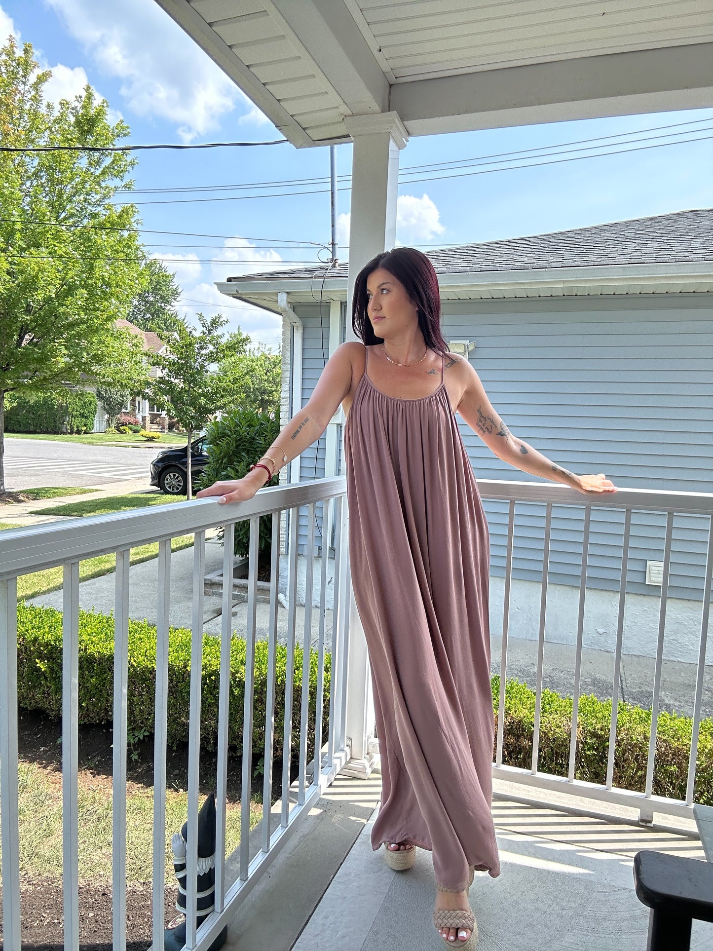 Saving Grace Pleated Dress