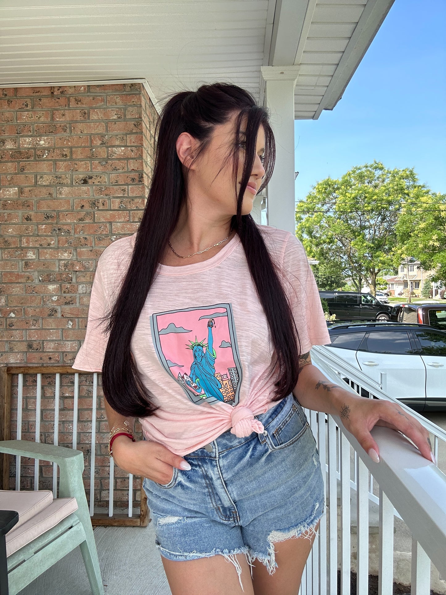 In Pizza We Trust Tee
