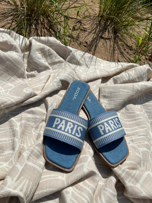 Powder Blue Paris Slide