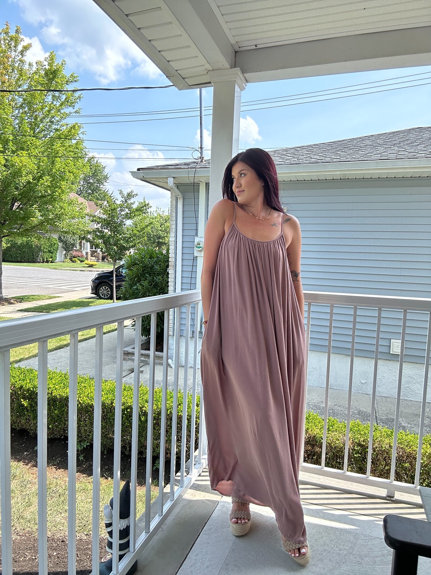 Saving Grace Pleated Dress