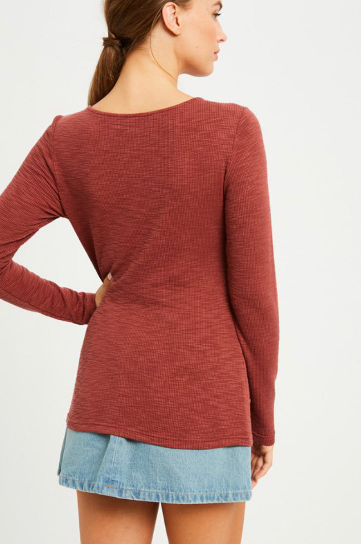 The Sienna Twisted Top