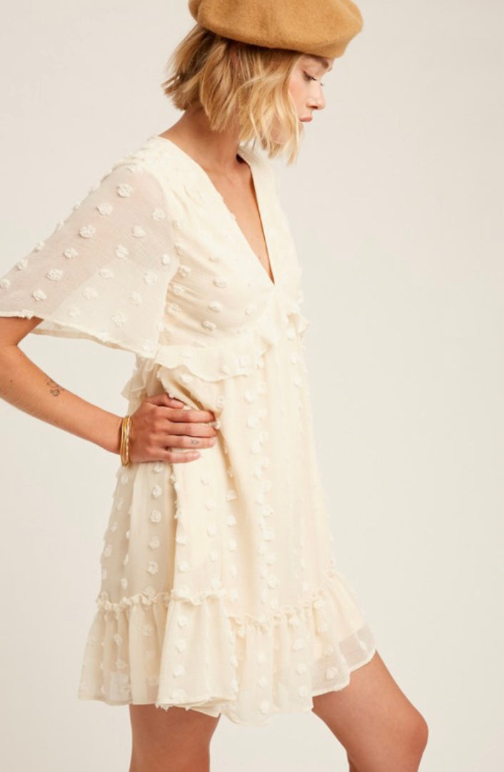 The Vienna Swiss-Dotted Dress