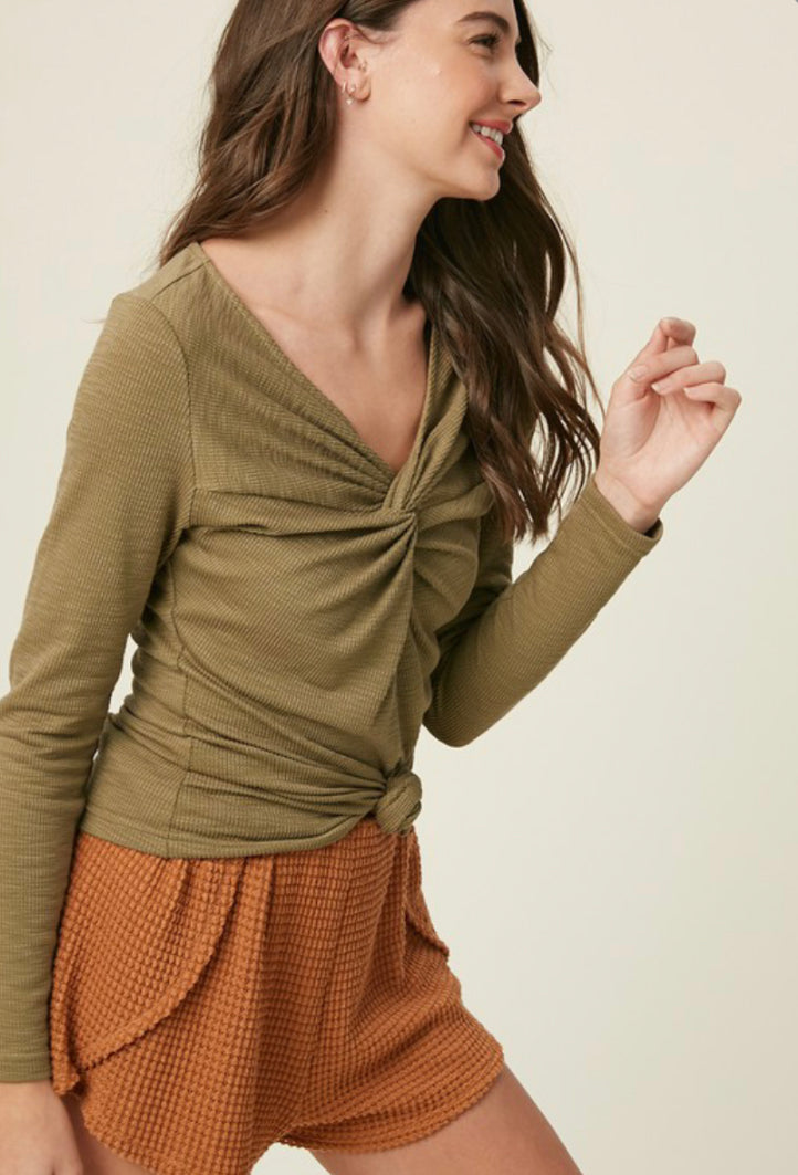 The Sienna Twisted Top