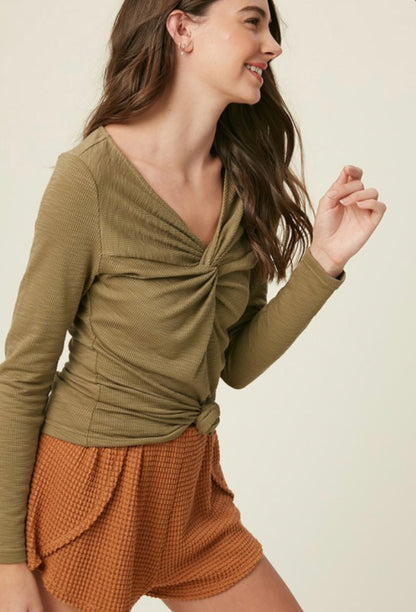 The Sienna Twisted Top