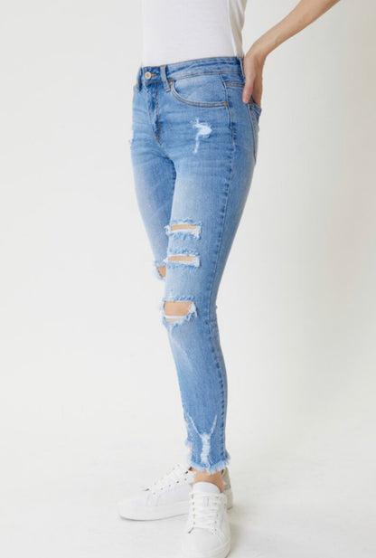 Best Selling Medium Wash Stretch Jean