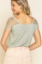 Load image into Gallery viewer, The Lace “Tea-Time” Tee