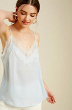 Load image into Gallery viewer, The Milania Simple Satin Lace Tank
