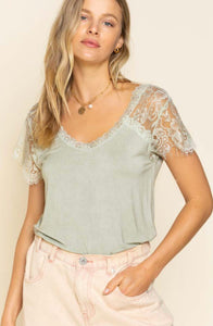 The Lace “Tea-Time” Tee