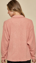 Load image into Gallery viewer, The Liza Soft-Terry Button Up Shacket