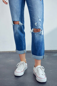 High-Rise Cali Relaxed Blue Jean