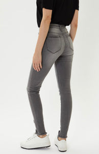 2nd Edition Sadie Unfinished Gray Stretch Jean