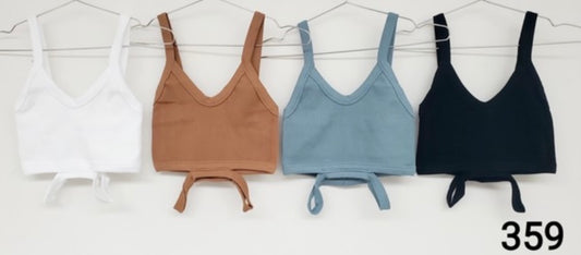 The Super Stretch Hem-Strap Ribbed Tank