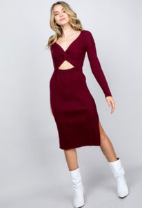 The Allie Sweater-Knit Dress