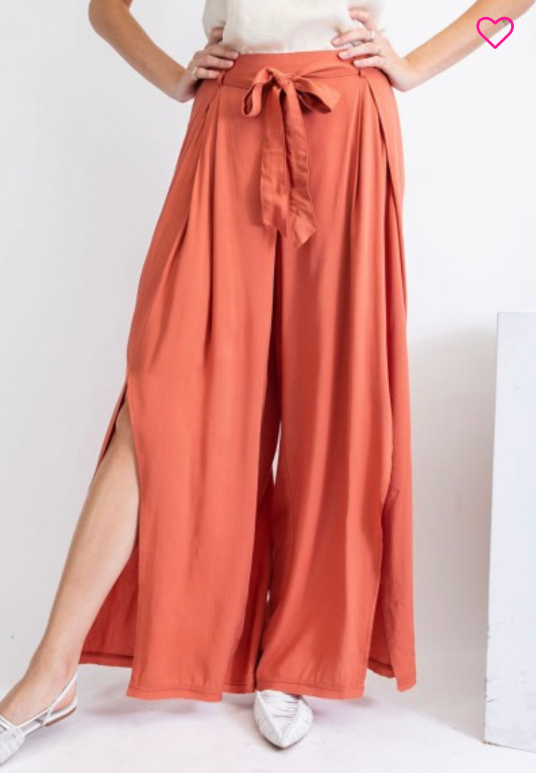 The Most Perfect Split-Leg Vacation Pants