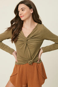 The Sienna Twisted Top