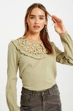 Load image into Gallery viewer, The Liliana Lace Blouse