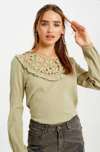 The Liliana Lace Blouse