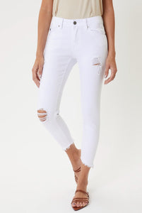 The Classic White Stretch Jean