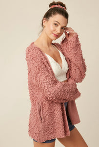 Tassel Yarn Cardigan Sweater