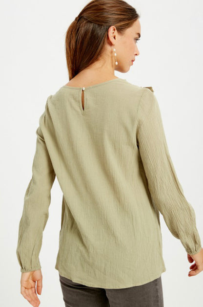 The Liliana Lace Blouse