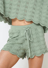 Load image into Gallery viewer, Scalloped Knit Lounge Set