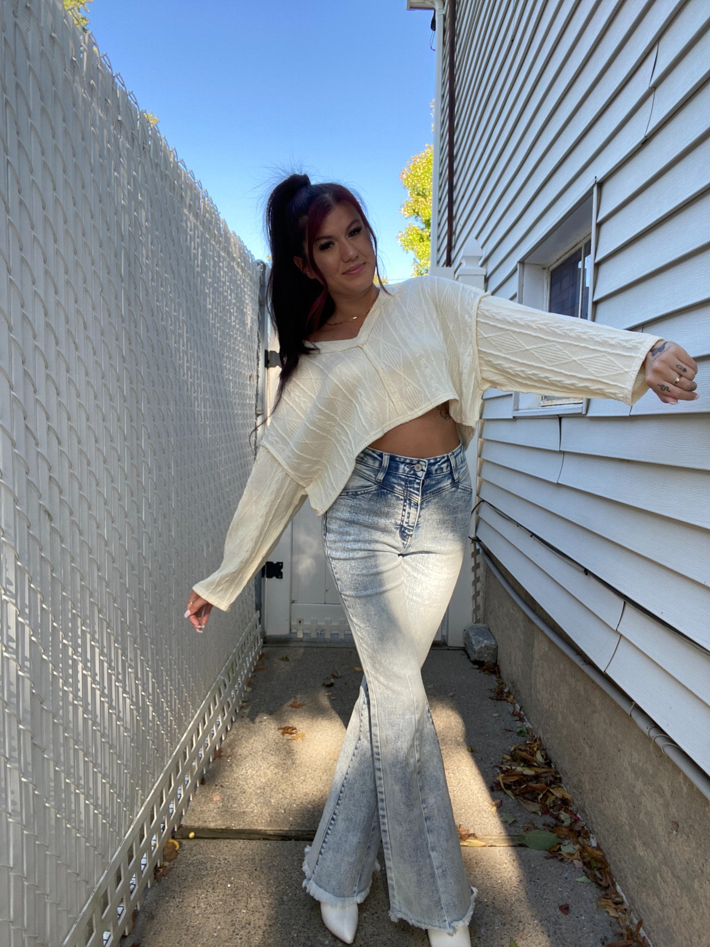 Cozy Cropped Sweater