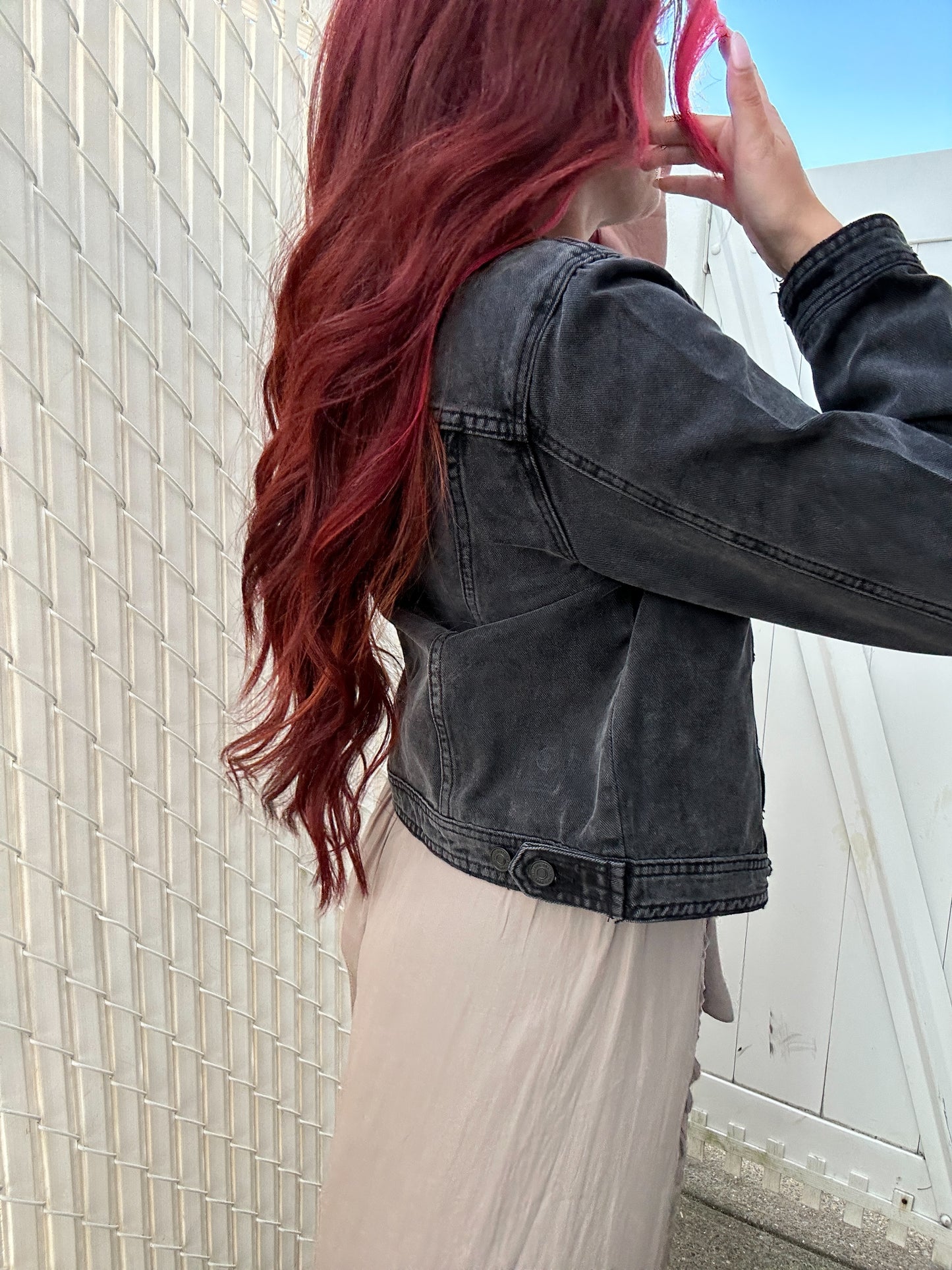 Black Delilah Denim Jacket