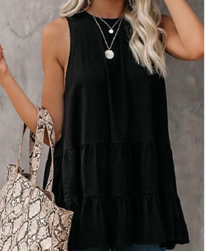 Sleeveless BabyDoll Top